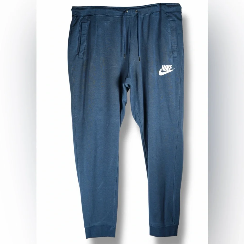 Nike Sportswear Club Fleece Joggers Sweatpants Blue Men’s XL